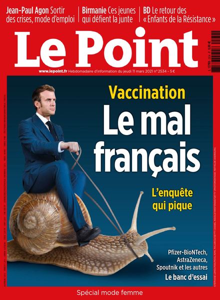 Le Point – 11 mars 2021