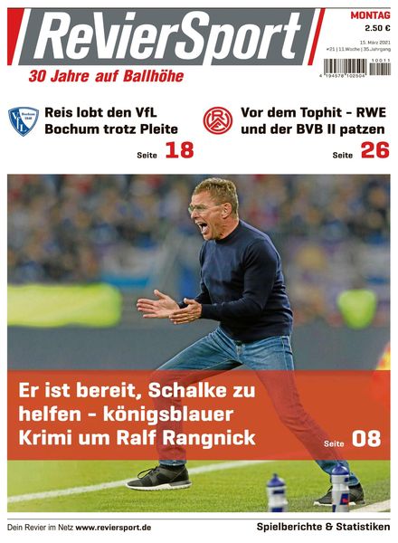 RevierSport – 15 Marz 2021