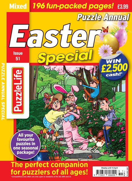 PuzzleLife Puzzle Annual Special – 11 March 2021