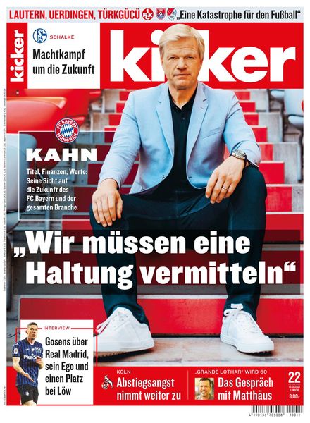 Kicker – 15 Marz 2021