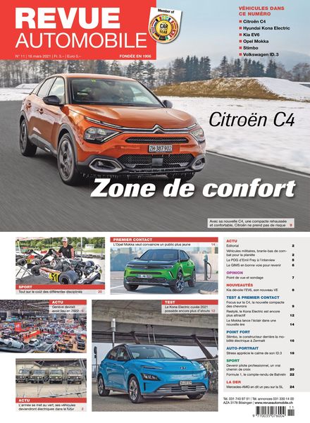 Revue Automobile – 18 mars 2021