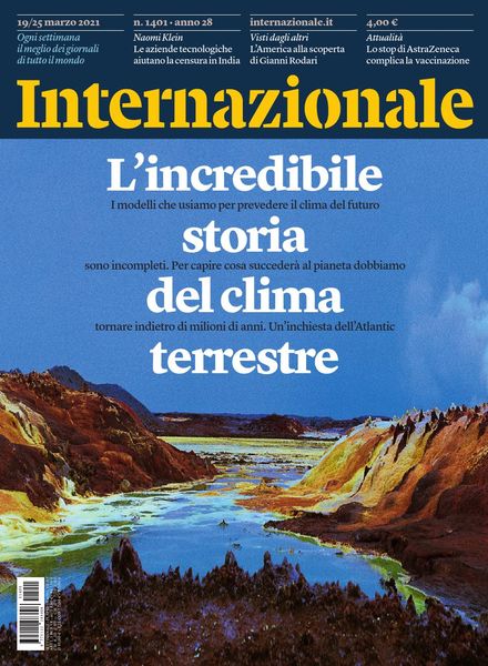 Internazionale – 19 Marzo 2021
