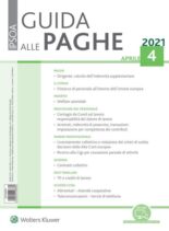 Guida alle paghe – Aprile 2021