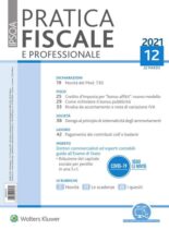 Pratica Fiscale e Professionale – 22 Marzo 2021