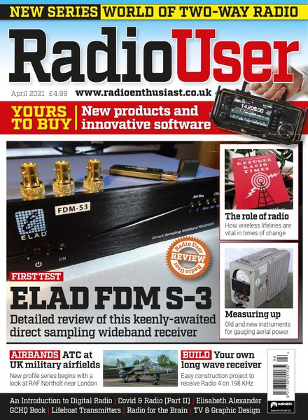 Radio User – April 2021