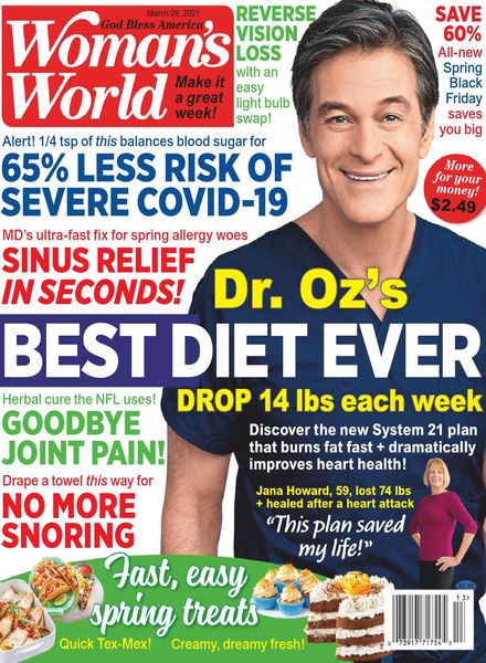 Woman’s World USA – March 29, 2021