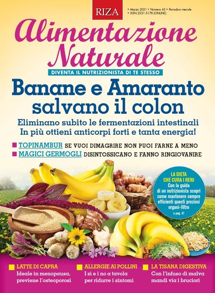 Alimentazione Naturale – Marzo 2021