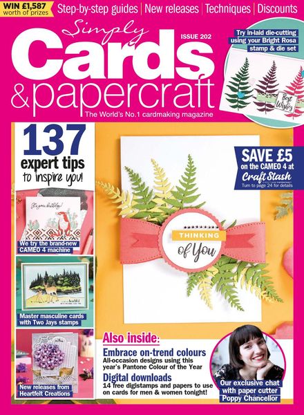 Simply Cards & Papercraft – Issue 202 – February 2020