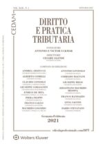 Diritto e Pratica Tributaria – Gennaio 2021