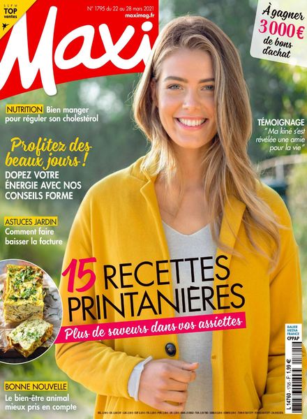Maxi France – 22 Mars 2021