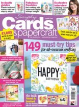 Simply Cards & Papercraft – Issue 190 – April 2019