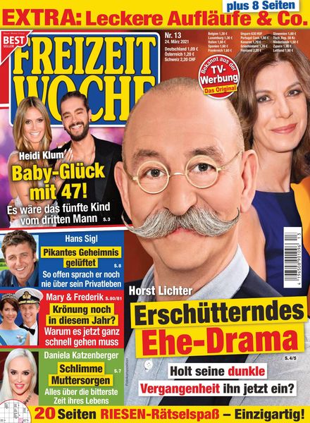 Freizeitwoche – 24 Marz 2021