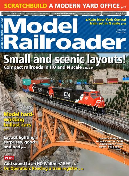 Model Railroader – May 2021