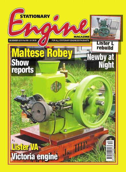 Stationary Engine – Issue 549 – December 2019