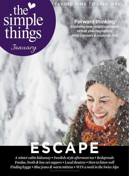 The Simple Things – January 2016