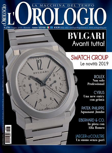 l’Orologio – Giugno 2019