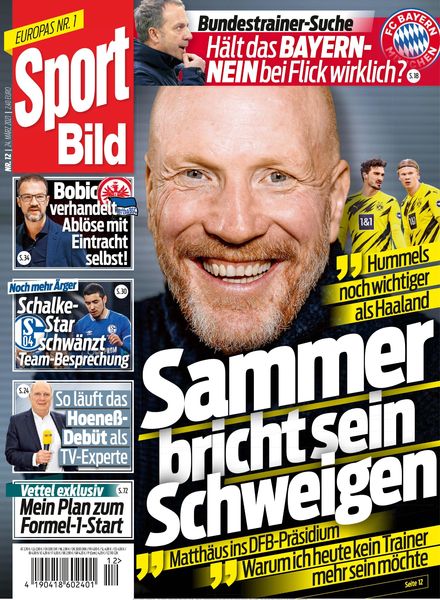 SPORT BILD – 24 Marz 2021