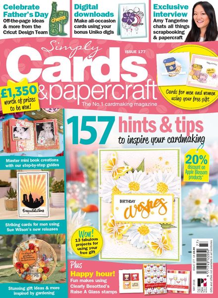 Simply Cards & Papercraft – Issue 177 – May 2018