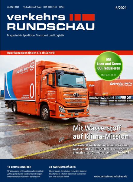 VerkehrsRundschau – 18 Marz 2021