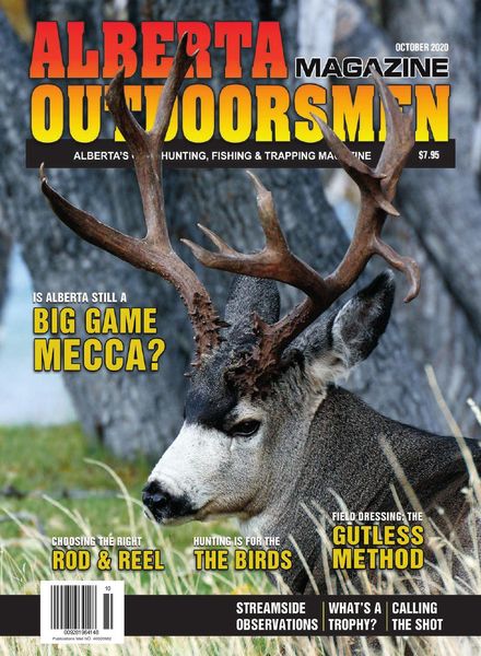 Alberta Outdoorsmen – Volume 22 Issue 6 – October 2020