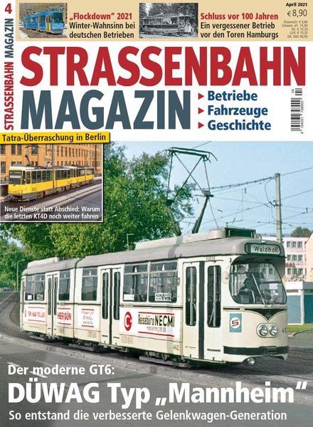 Strassenbahn Magazin – April 2021