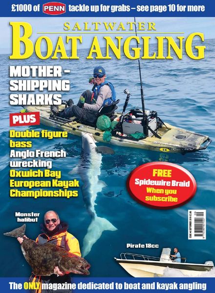 Saltwater Boat Angling – Issue 40 – September 2019