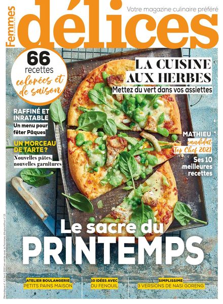Delices de Femmes d’Aujourd’hui – Avril 2021
