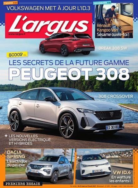 L’Argus – 31 Mars 2021