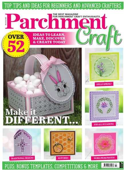 Parchment Craft – March-April 2021