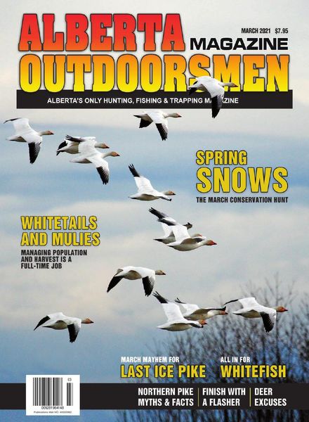 Alberta Outdoorsmen – Volume 22 Issue 11 – March 2021