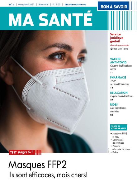 Bon a Savoir Ma Sante – Mars-Avril 2021