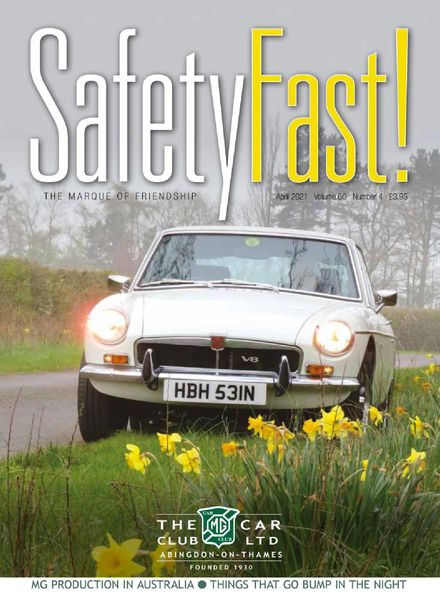Safety Fast! – April 2021