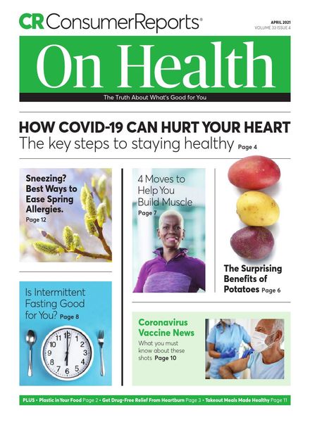 Consumer Reports on Health – April 2021