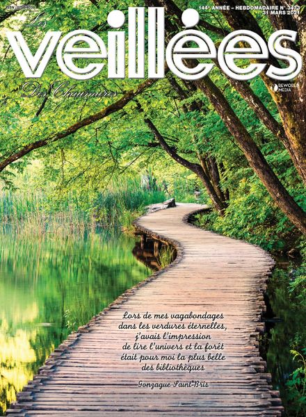 Les Veillees des chaumieres – 31 mars 2021