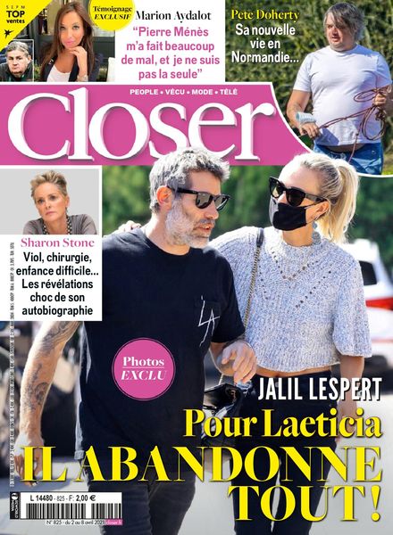 Closer France – 02 avril 2021