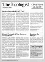Resurgence & Ecologist – Campaigns & News January-February 1998