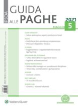 Guida alle paghe – Maggio 2021