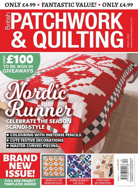 Patchwork & Quilting UK – December 2020 – January 2021