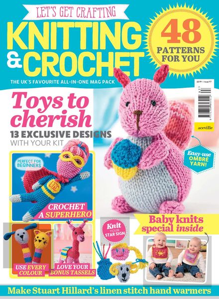 Let’s Get Crafting Knitting & Crochet – Issue 97 – December 2017