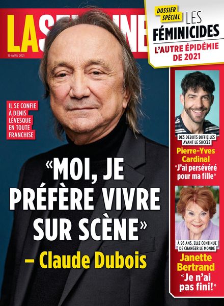 La Semaine – avril 16, 2021