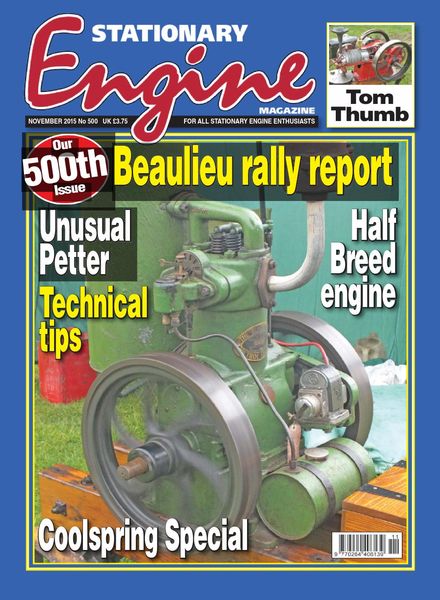 Stationary Engine – Issue 500 – November 2015