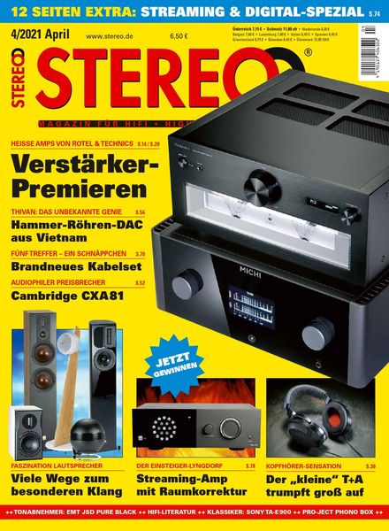 Stereo – April 2021