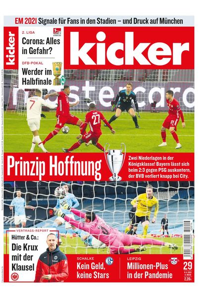 Kicker – 08 April 2021