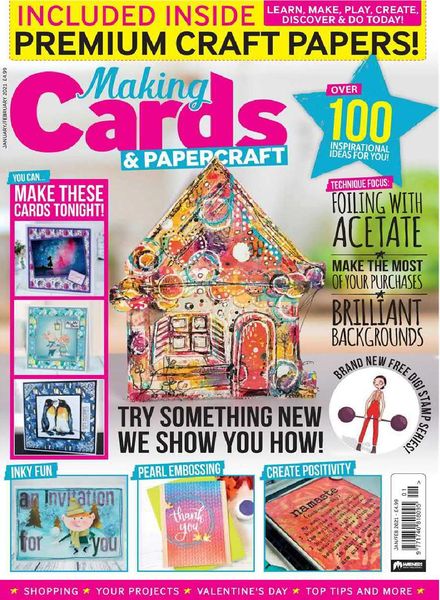Making Cards & PaperCraft – January-February 2021