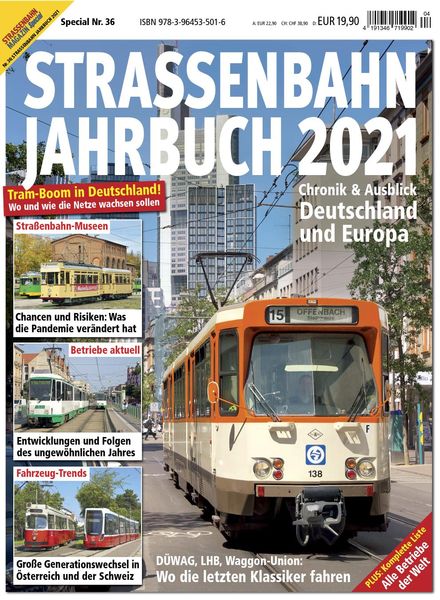 Strassenbahn Magazin Jahrbuch – Januar 2021