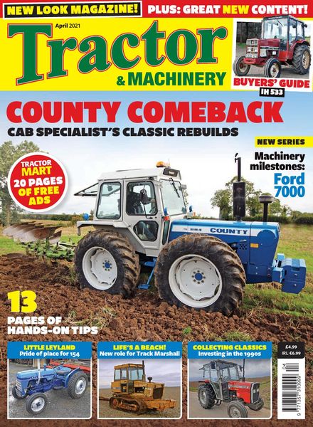 Tractor & Machinery – April 2021