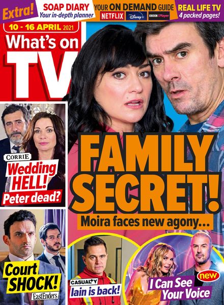 What’s on TV – 10 April 2021