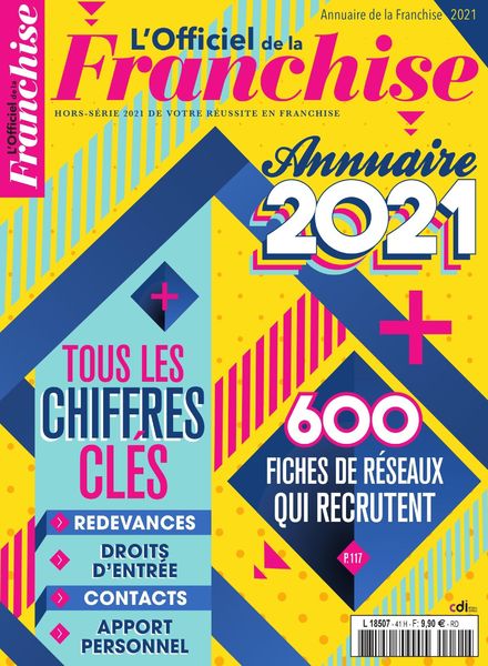 L’Officiel de la Franchise – Hors-Serie – Annuaire de la Franchise 2021