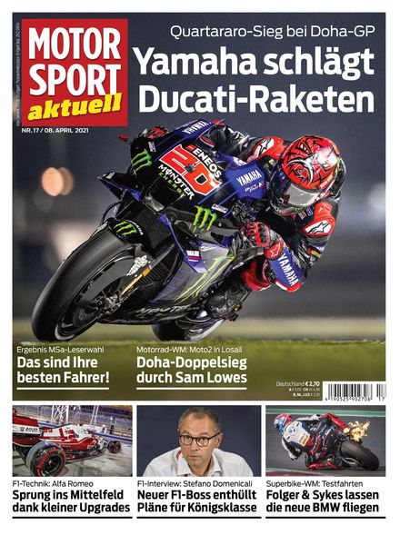 MOTORSPORT aktuell – 05 April 2021