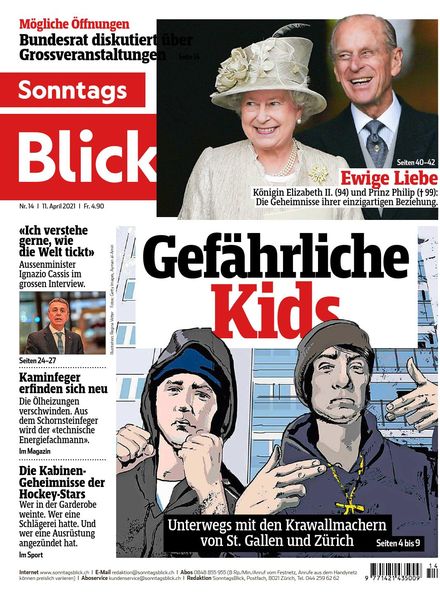 SonntagsBlick – 11 April 2021
